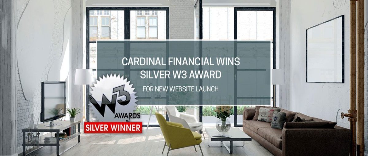Cardinal Financial Wins W3 Silver Award for New Site